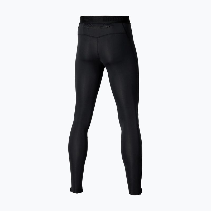 Legginsy do biegania męskie Mizuno Core Impulse Long black 2