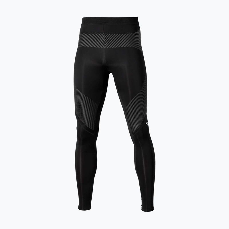 Legginsy do biegania męskie Mizuno Tech Biogear Sonic Long black 3