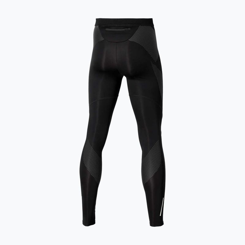 Legginsy do biegania męskie Mizuno Tech Biogear Sonic Long black 4