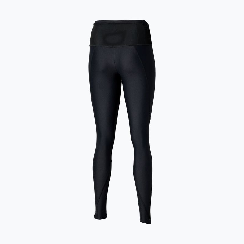 Legginsy do biegania damskie Mizuno Trail Multipocket Long black 2