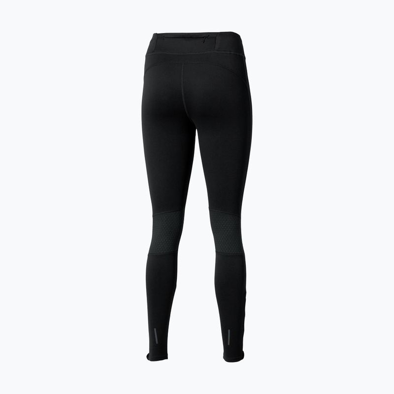 Legginsy do biegania damskie Mizuno Active Warmalite Long black 2