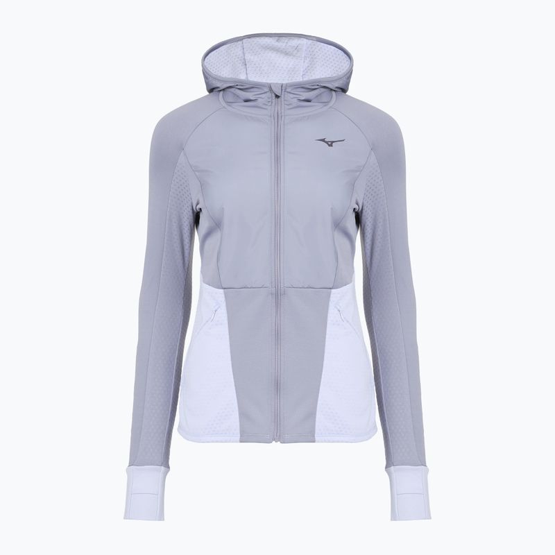 Kurtka do biegania damska Mizuno Active Warm Hybrid Full Zip Hooded quicksilver 5