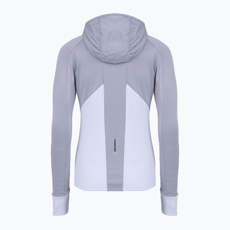 Kurtka do biegania damska Mizuno Active Warm Hybrid Full Zip Hooded quicksilver 6