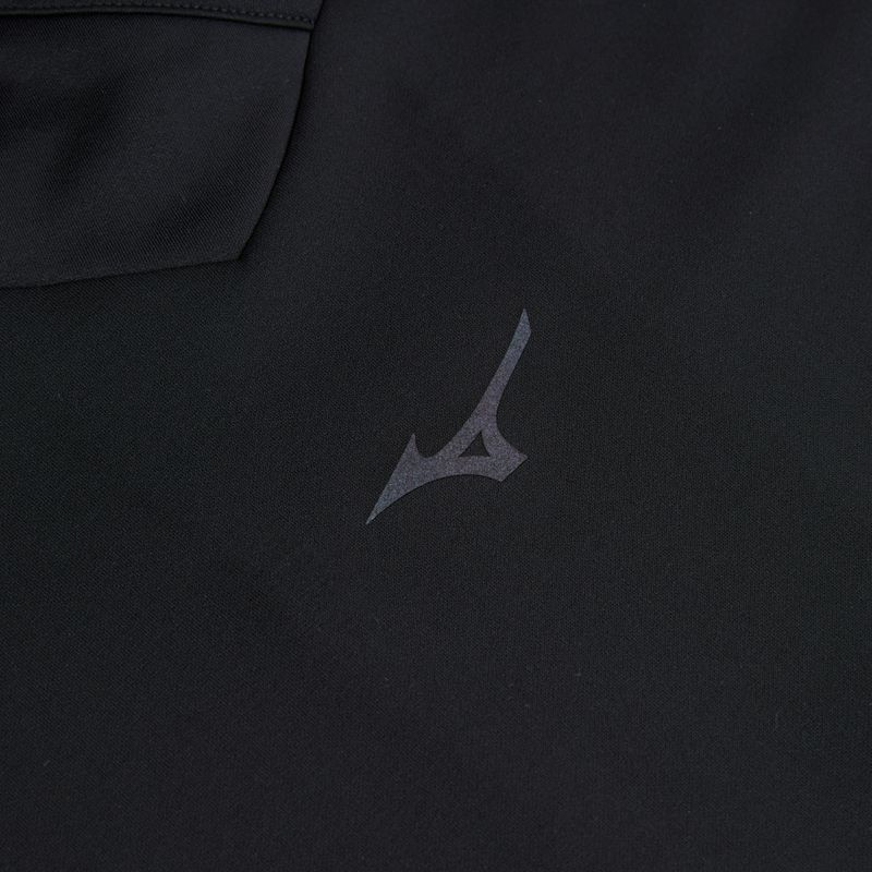 Bluza do biegania damska Mizuno Active Warm Hooded black 3