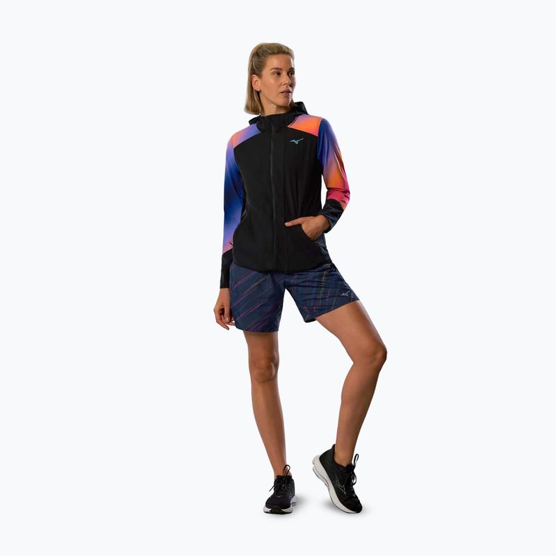 Kurtka do biegania damska Mizuno Active Alpha Hodded yuuyake 2