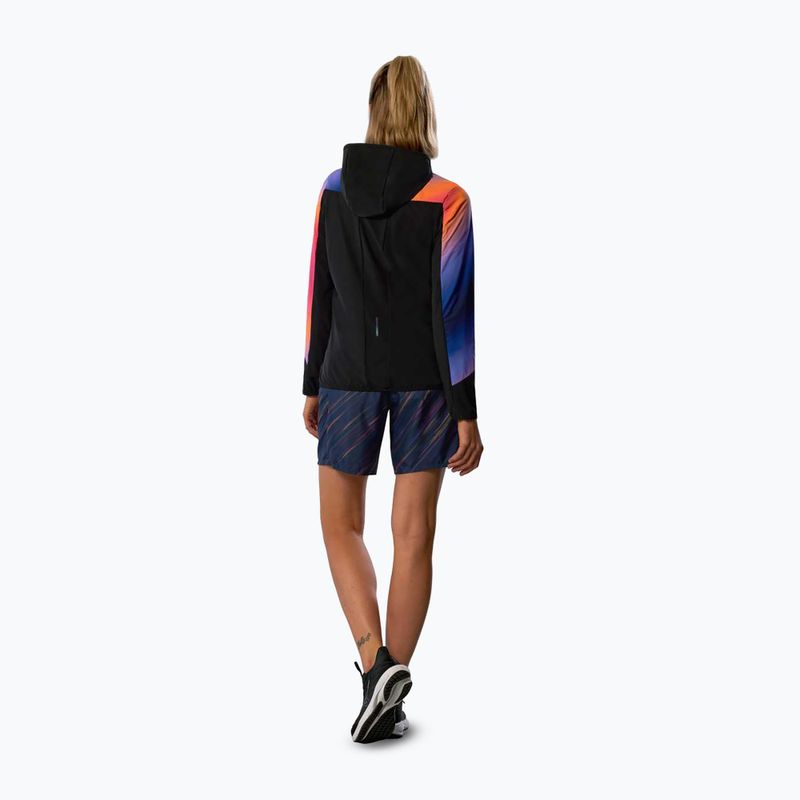 Kurtka do biegania damska Mizuno Active Alpha Hodded yuuyake 3