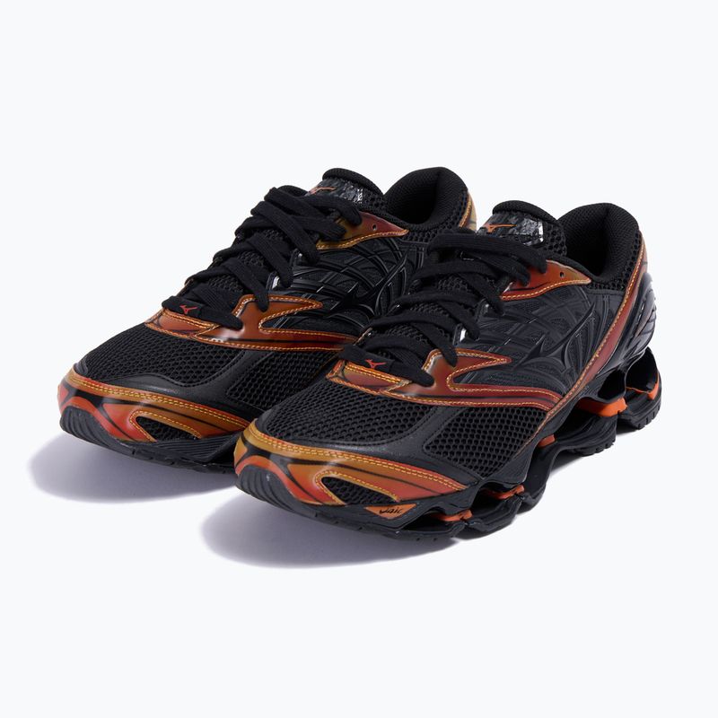 Buty Mizuno Wave Prophecy LS black sand/black/autumn sunset 2