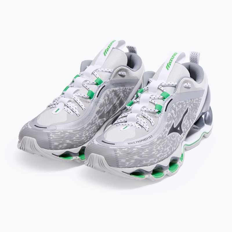 Buty Mizuno Wave Prophecy 13.2 harbor mist/black/vibrant green 2