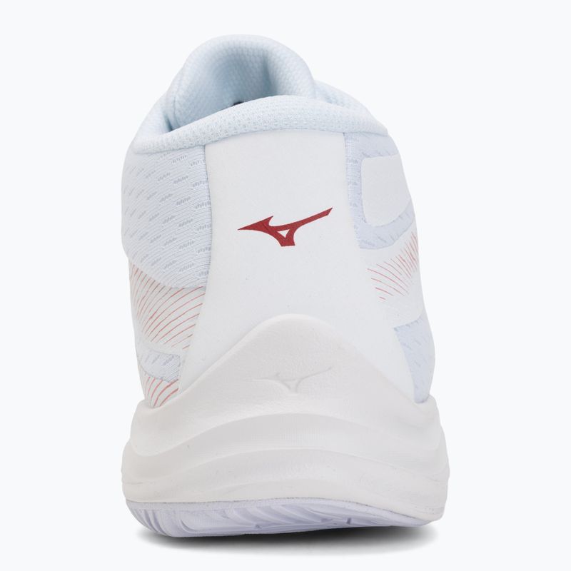 Buty do siatkówki damskie Mizuno Lightning Select Mid white/rose elegance/lava falls 6