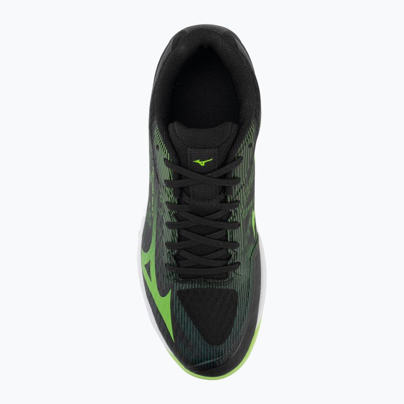 Buty do siatkówki Mizuno Lightning Select black/jasmine green 5