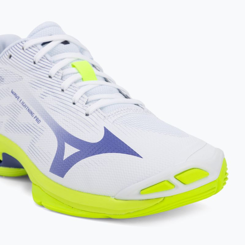 Buty do siatkówki Mizuno Wave Lightning Pro white/lighting yellow/dazzling blue 7