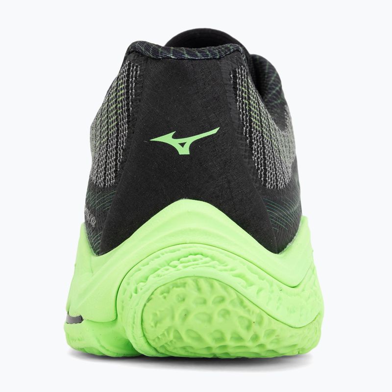 Buty do siatkówki Mizuno Wave Lightning Elite black/glowing apple/mandarin orange 6