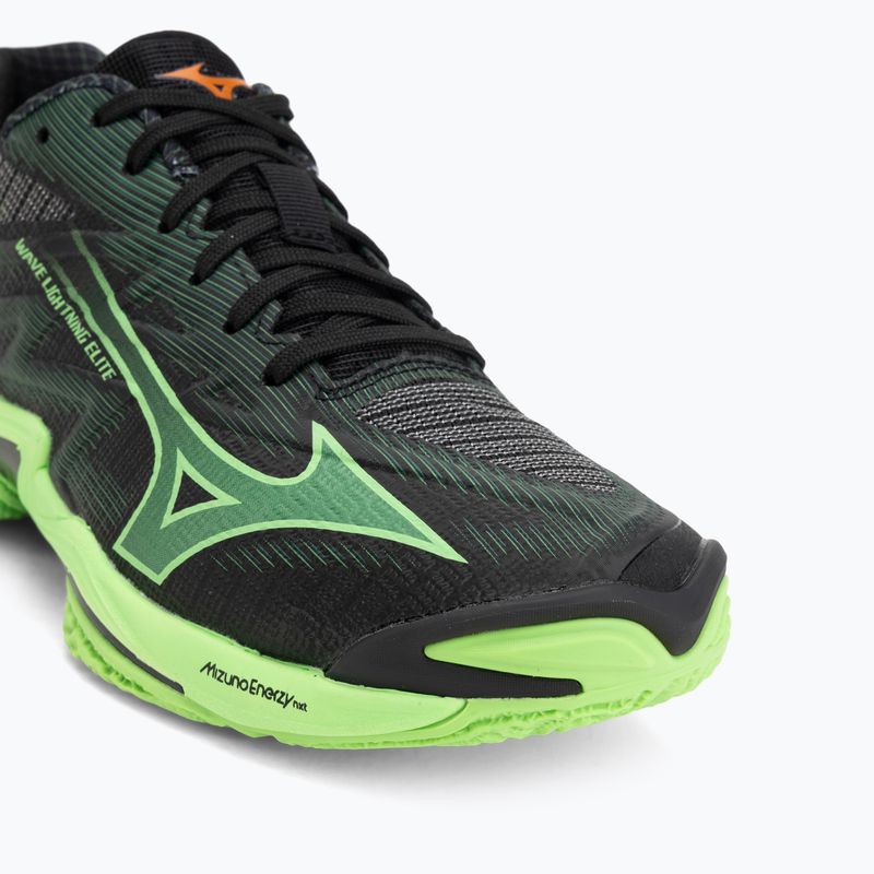 Buty do siatkówki Mizuno Wave Lightning Elite black/glowing apple/mandarin orange 7
