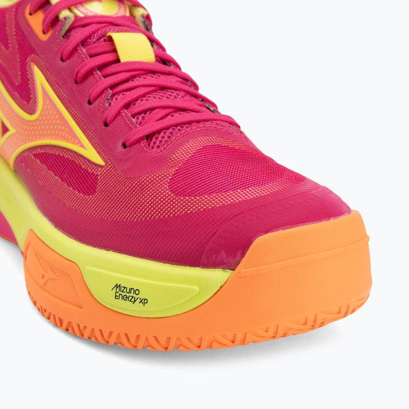 Buty do siatkówki Mizuno Neo Jump pink tetra/fortune yellow/light 7