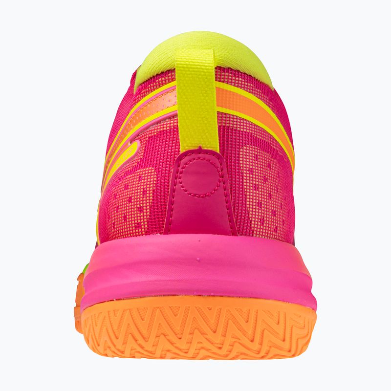 Buty do siatkówki Mizuno Neo Jump pink tetra/fortune yellow/light 2