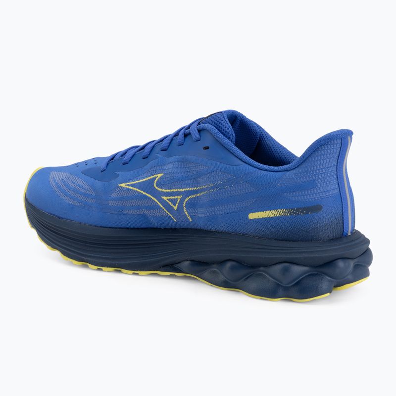Buty do biegania męskie Mizuno Wave Skyrise 7 dazzling blue/fortune yellow/estate blue 3