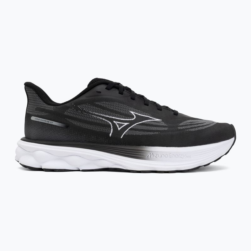 Buty do biegania męskie Mizuno Wave Skyrise 7 black/white/iron gate 2