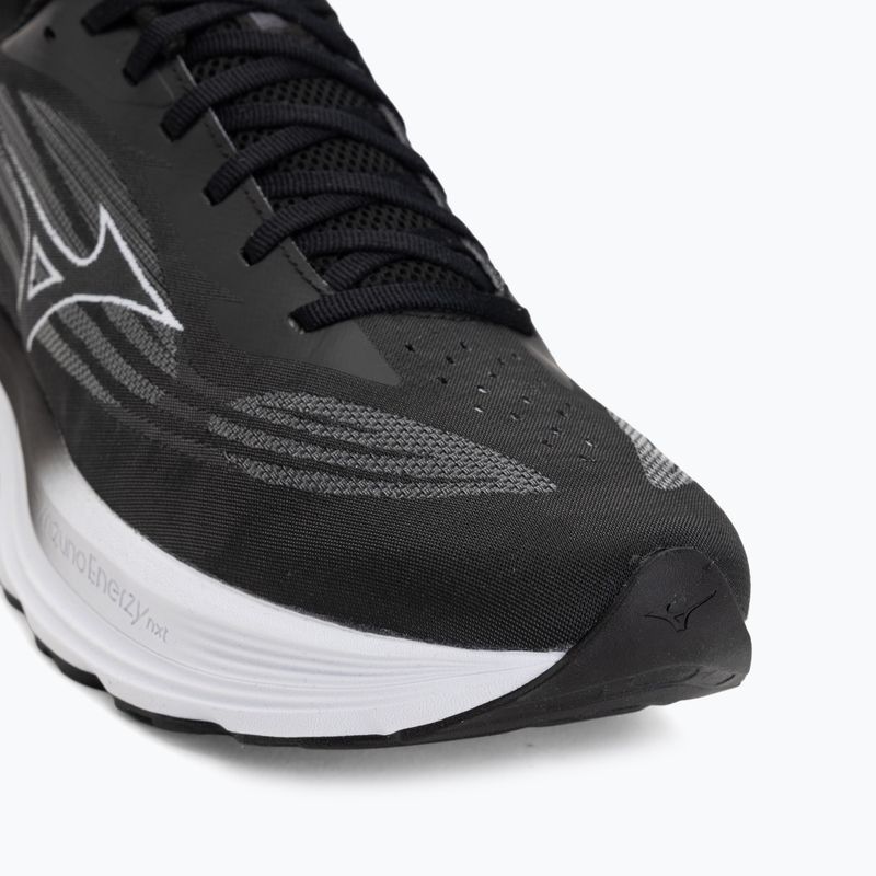 Buty do biegania męskie Mizuno Wave Skyrise 7 black/white/iron gate 7
