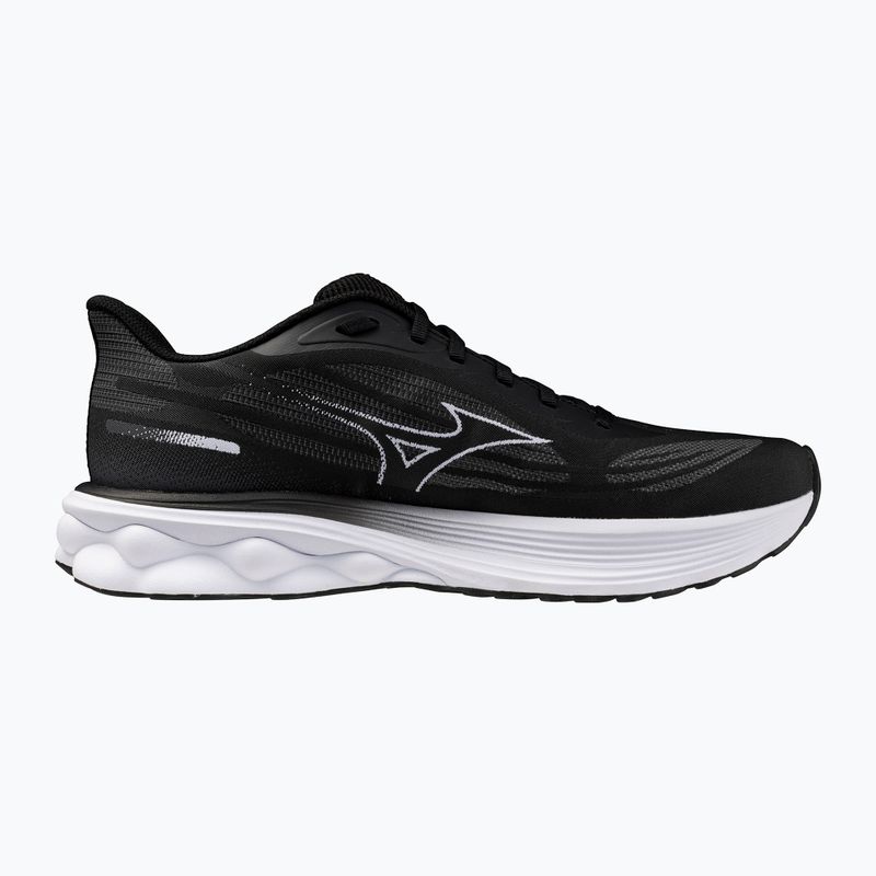 Buty do biegania męskie Mizuno Wave Skyrise 7 black/white/iron gate 2