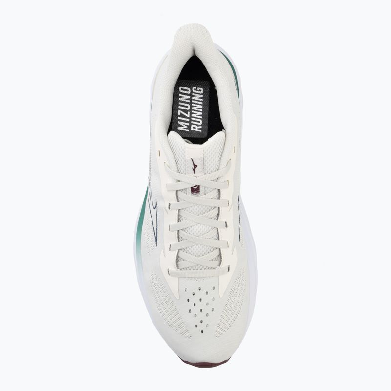Buty do biegania męskie Mizuno Wave Skyrise 7 snow white/north sea/summer sand 5
