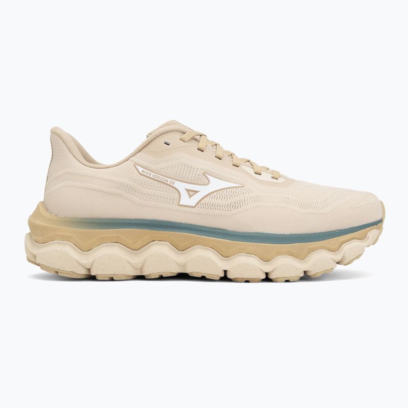 Buty do biegania męskie Mizuno Wave Horizon 9 pale khaki/white/curds&whey 2
