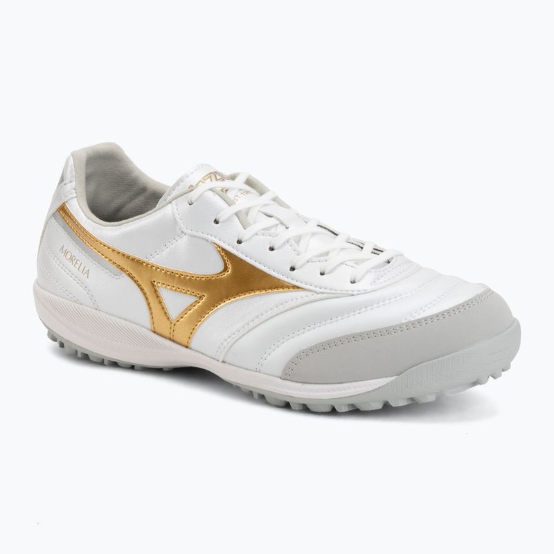 Buty piłkarskie Mizuno Morelia Sala Pro TF white/football gold/galaxy silver