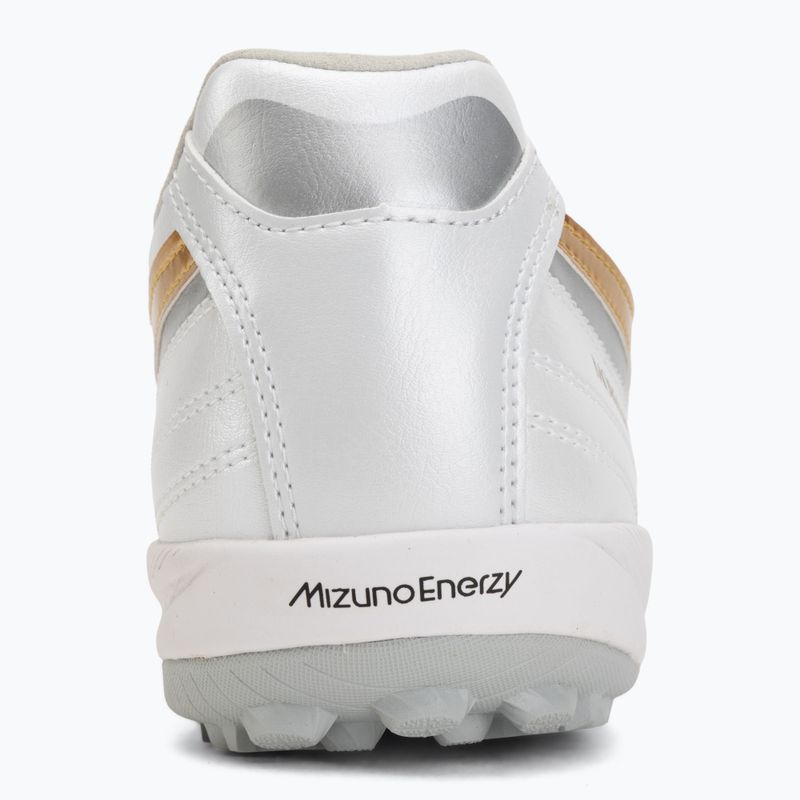 Buty piłkarskie Mizuno Morelia Sala Pro TF white/football gold/galaxy silver 6