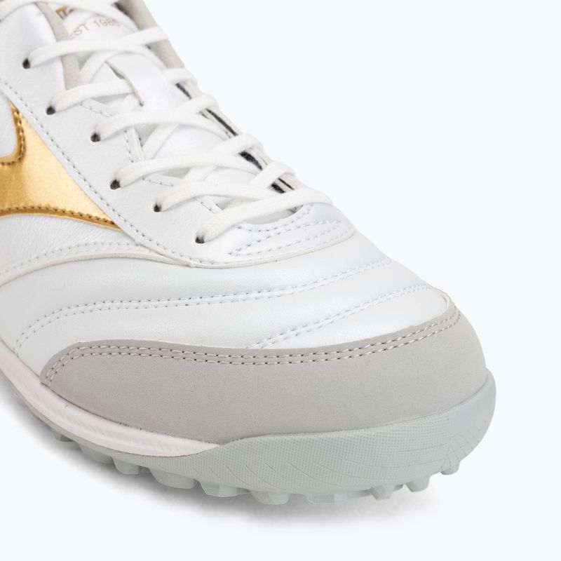 Buty piłkarskie Mizuno Morelia Sala Pro TF white/football gold/galaxy silver 7