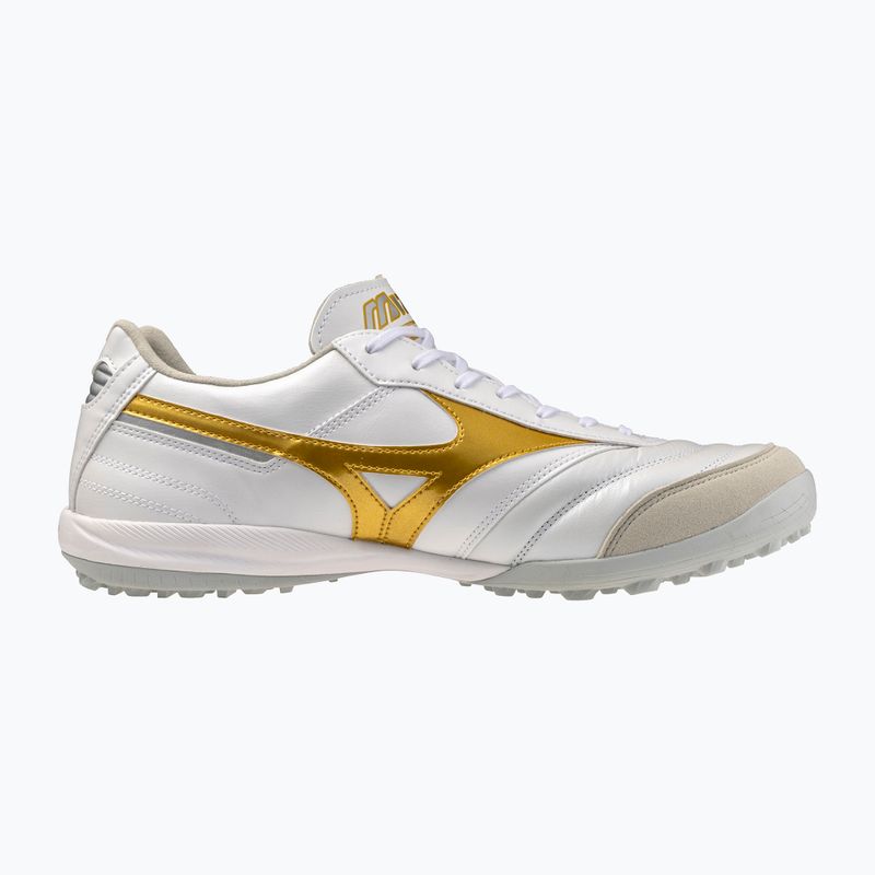 Buty piłkarskie Mizuno Morelia Sala Elite TF white/football gold/galaxy silver 2