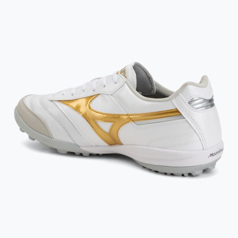 Buty piłkarskie Mizuno Morelia Sala Elite TF white/football gold/galaxy silver 3