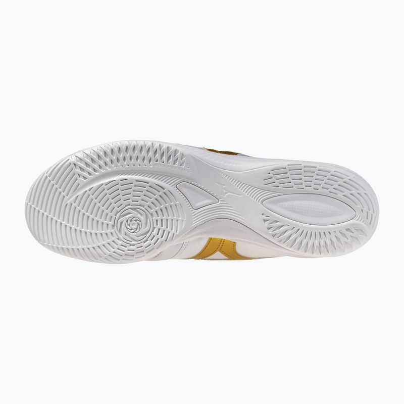 Buty piłkarskie Mizuno Morelia Sala Elite IN white/football gold/galaxy sil 2
