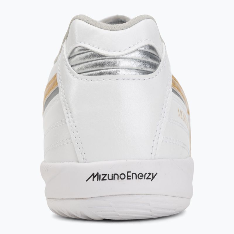 Buty piłkarskie Mizuno Morelia Sala Elite IN white/football gold/galaxy sil 6