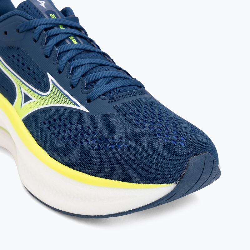 Buty do biegania męskie Mizuno Wave Inspire 22 estate blue/lightning yellow 7