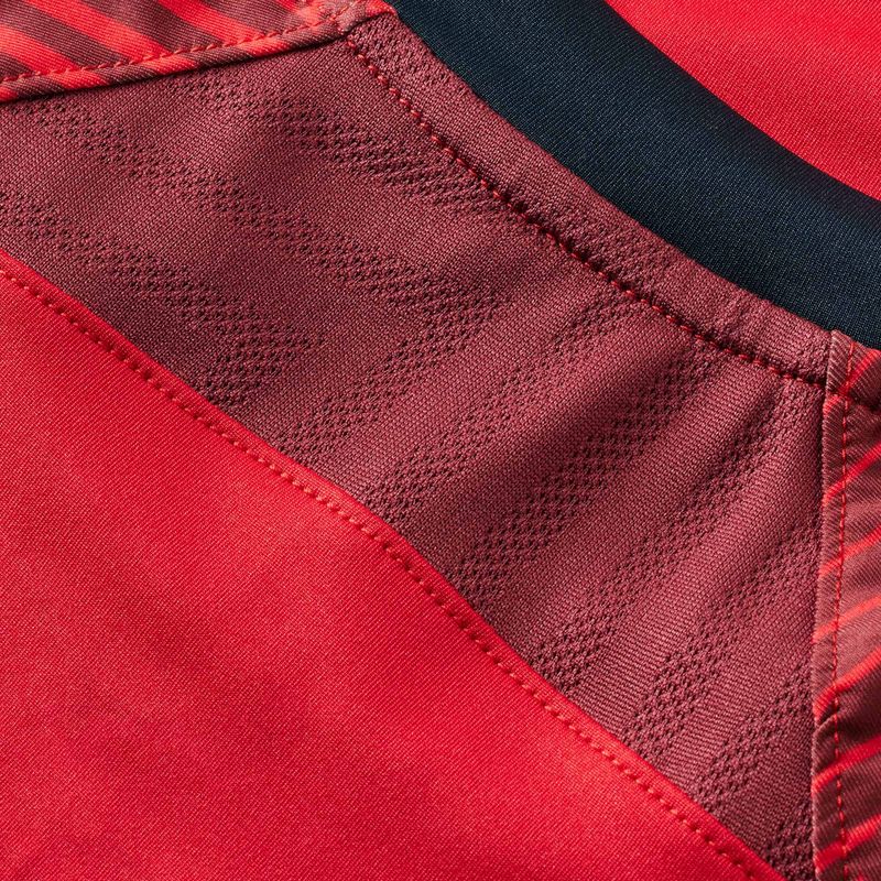 Koszulka męska Mizuno Stargazer Shadow Tee fiery red 5