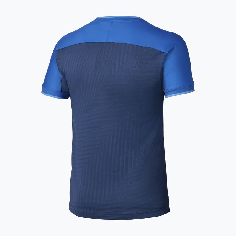 Koszulka męska Mizuno Stargazer Shadow Graphic Tee estate blue 2
