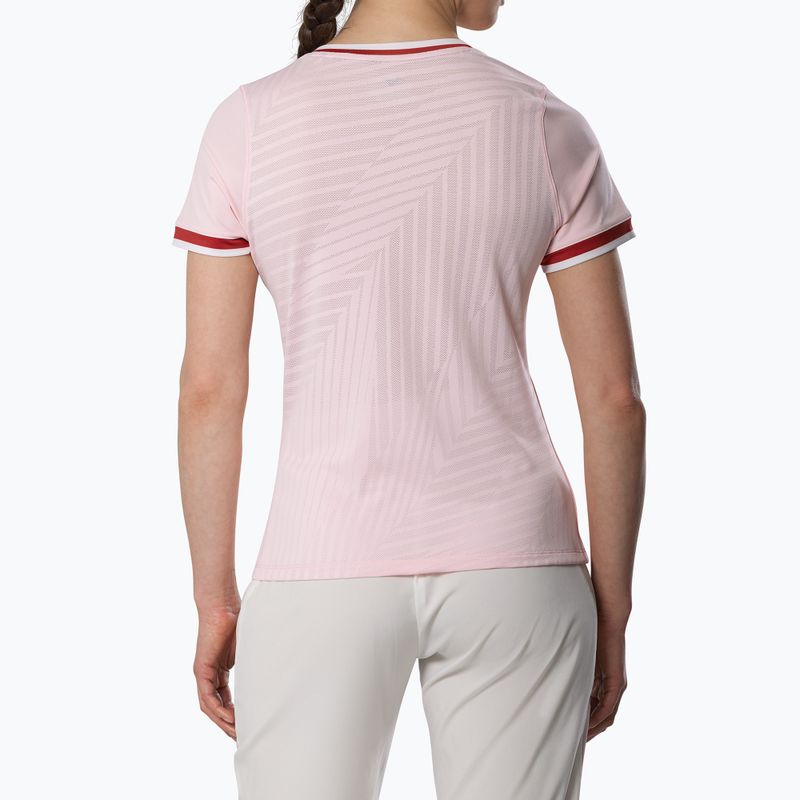 Koszulka tenisowa damska Mizuno Stargazer Tee pinkesque 2
