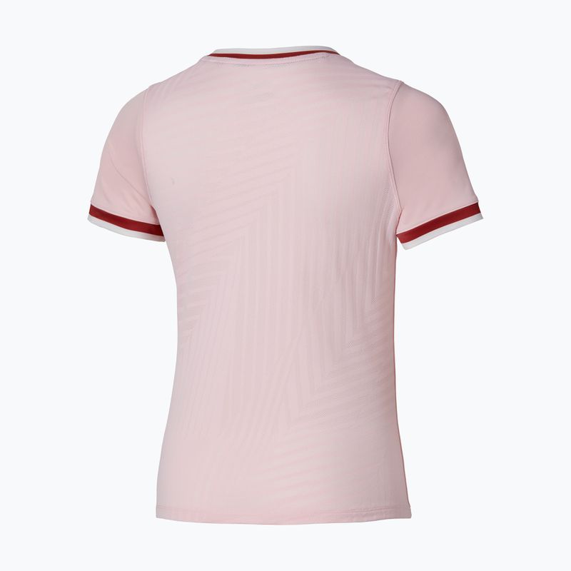Koszulka tenisowa damska Mizuno Stargazer Tee pinkesque 4