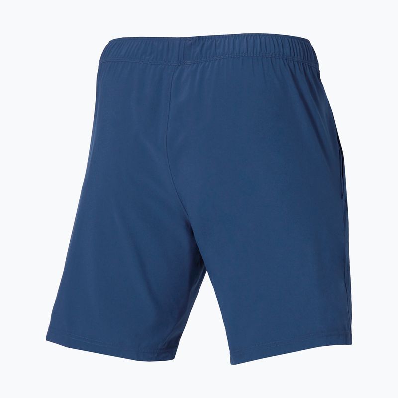 Spodenki męskie Mizuno 8 In Flex Short estate blue 2