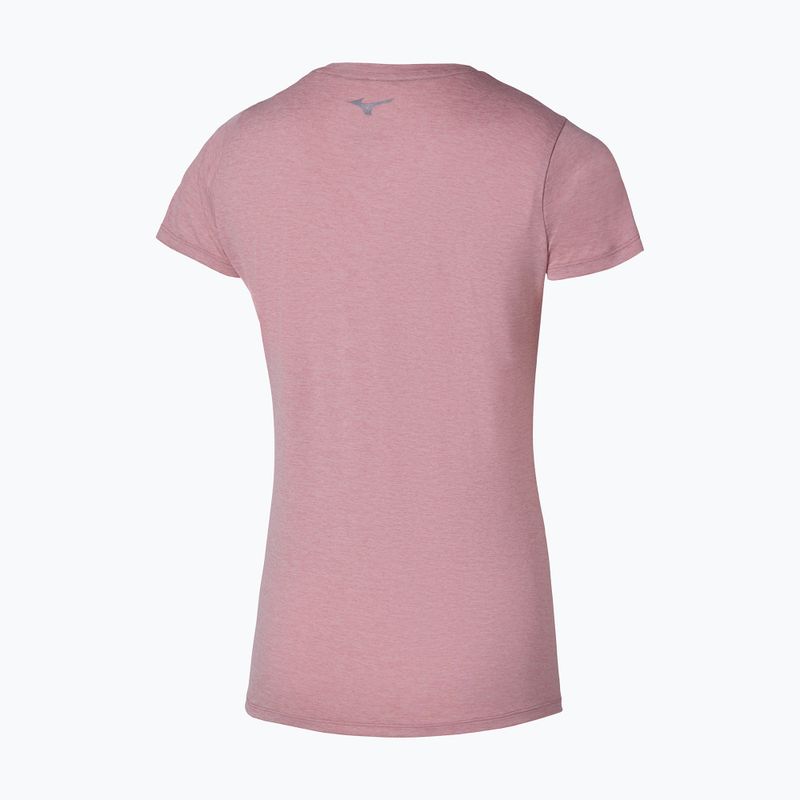 Koszulka do biegania damska Mizuno Core Tee rose elegance 2