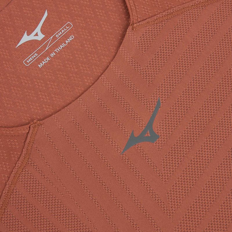 Koszulka do biegania męska Mizuno Tech Light Tank copper brown 3