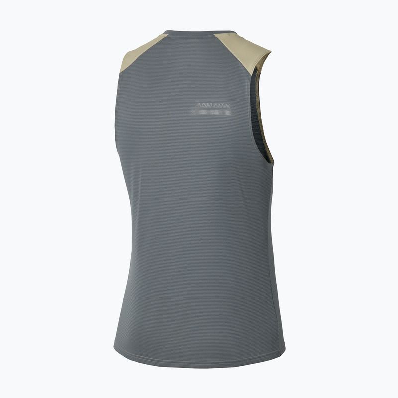 Koszulka do biegania męska Mizuno Active DryAeroFlow Tank Top elm 2