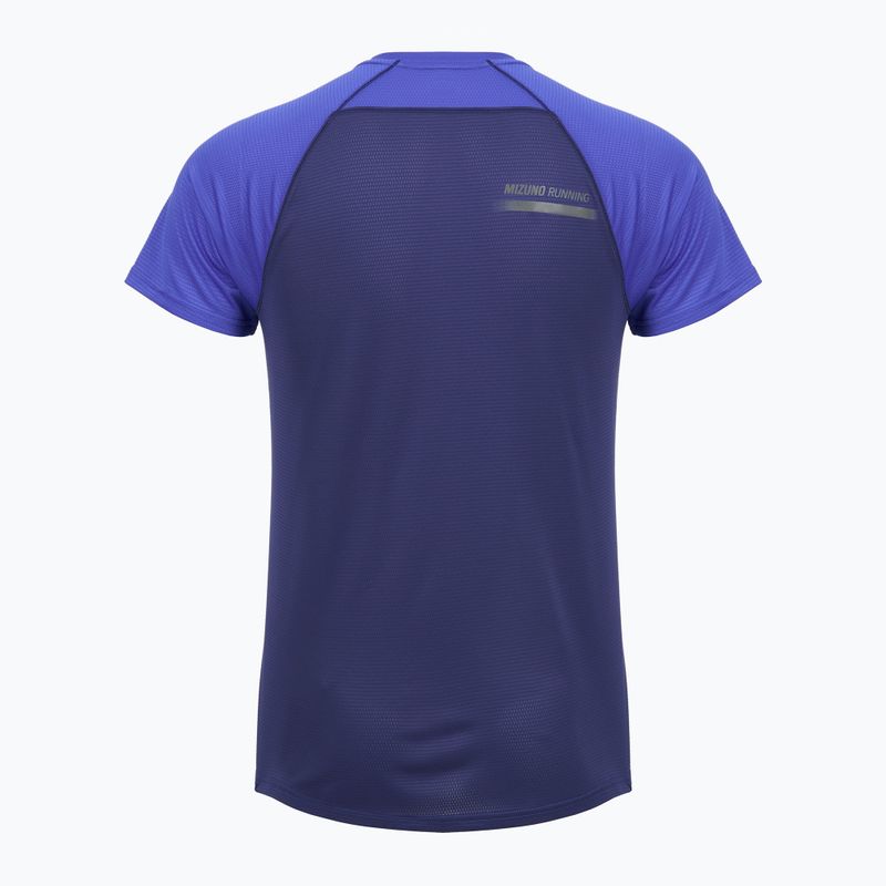 Koszulka do biegania męska Mizuno Active DryAeroFlow Tee dazzling blue 2