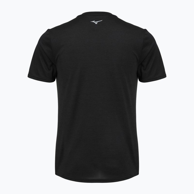 Koszulka do biegania męska Mizuno Core Run Short Sleeve Tee black 2