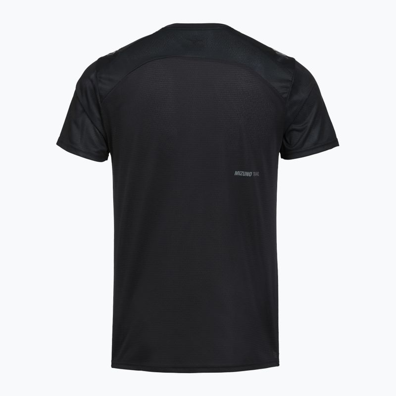 Koszulka do biegania męska Mizuno Trail Graphic Tee black 2