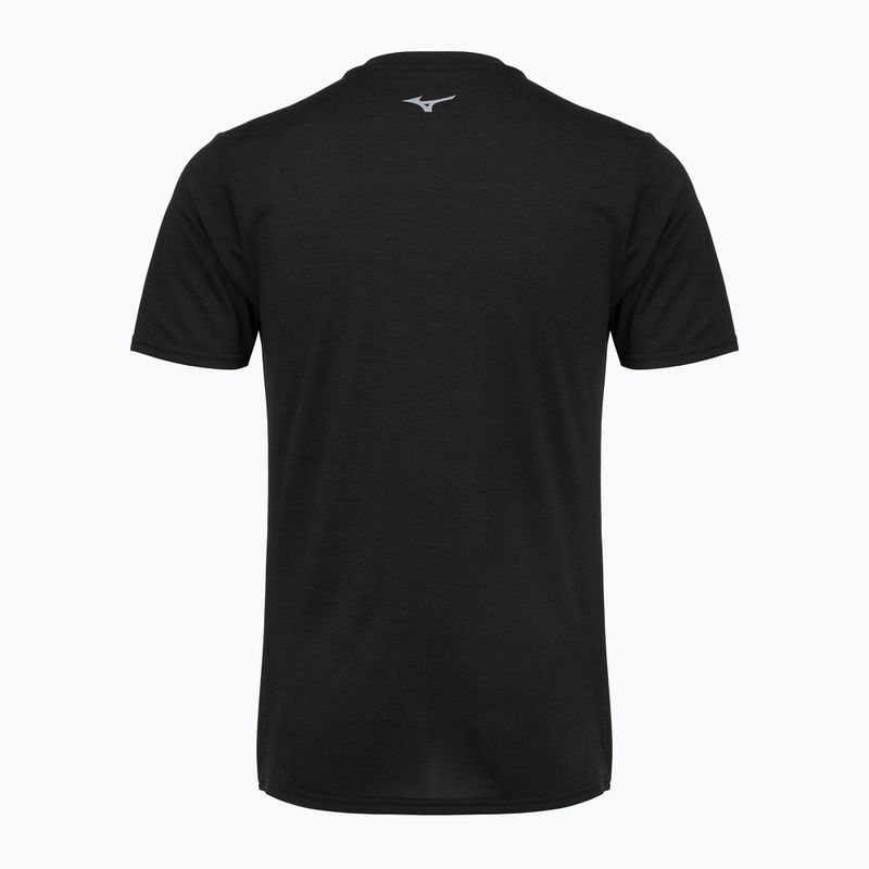 Koszulka do biegania męska Mizuno Core Runbird Tee black 2