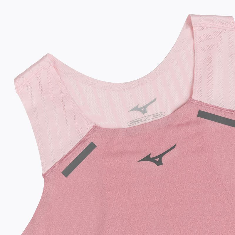 Koszulka do biegania damska Mizuno Tech Light Singlet rose elegance 3