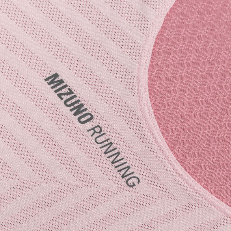 Koszulka do biegania damska Mizuno Tech Light Singlet rose elegance 4