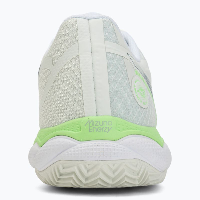Buty do padla damskie Mizuno Wave Enforce Court Padel phantom green/white/glowing ap 6