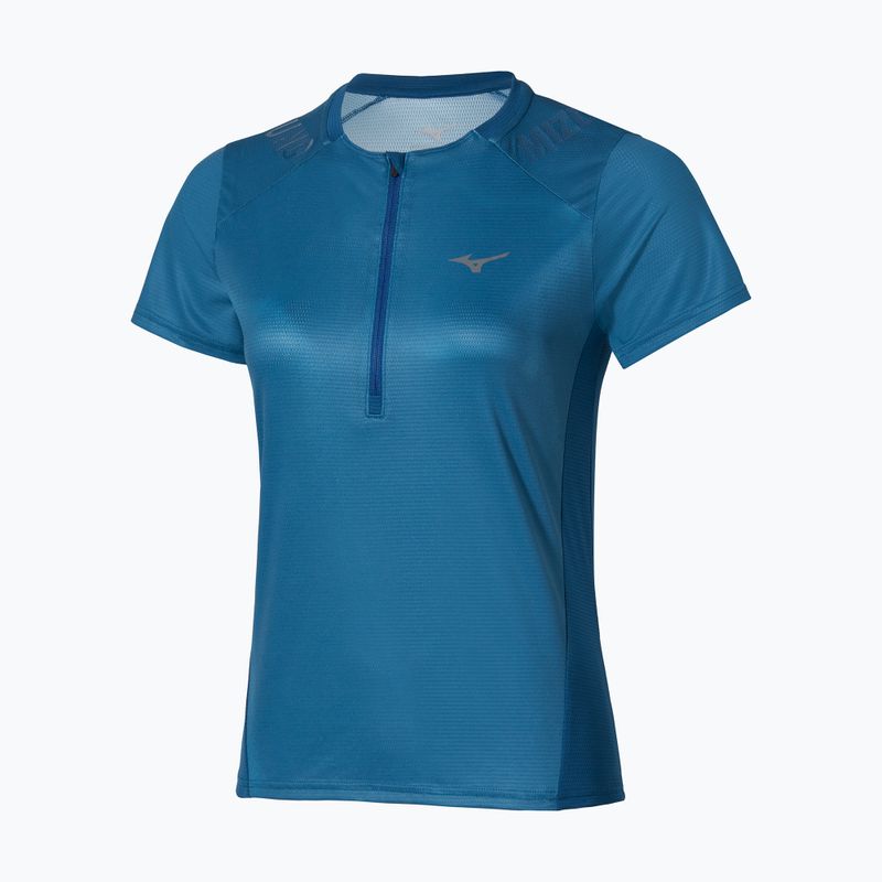 Koszulka do biegania damska Mizuno Trail Graphic Tee sailor blue 2