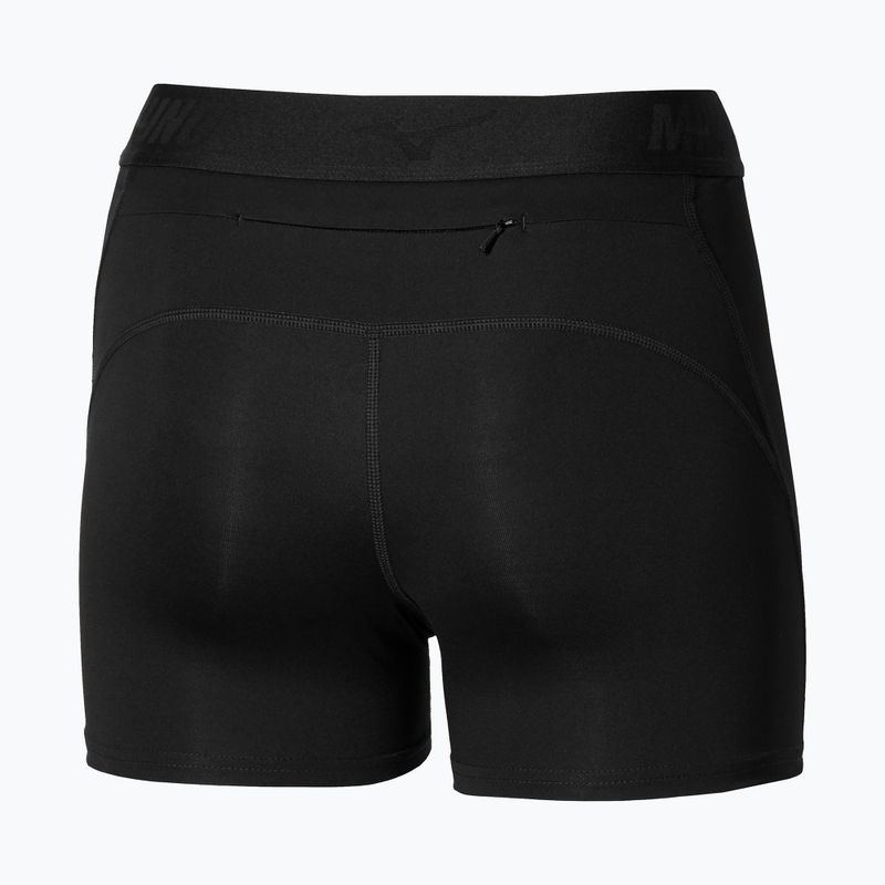 Spodenki do biegania damskie Mizuno Core Impulse Short black 3